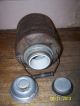 Antique Gallon Jug - (landers,  Frary & Clark) Porcelain - Lined Thermos Soup Crock Crocks photo 9