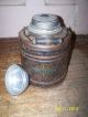 Antique Gallon Jug - (landers,  Frary & Clark) Porcelain - Lined Thermos Soup Crock Crocks photo 3