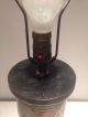 Antique Vtg Signed American Arts & Crafts Copper Repousse Sheaf Wheat Table Lamp Metalware photo 10