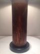 Antique Vtg Signed American Arts & Crafts Copper Repousse Sheaf Wheat Table Lamp Metalware photo 2