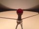 Antique Vtg Signed American Arts & Crafts Copper Repousse Sheaf Wheat Table Lamp Metalware photo 8