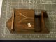 Vintage Wood Wall Caddy Pocket Box Container Dispenser Ozark Native Craft Shop Other photo 11