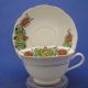 Antique Translucent China Tea Cup & Saucer Hand Painted Wide Bowl Cups & Saucers photo 1