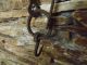 Primitive Antique Authentic Islamic Hand Forged Fireplace Chain Fireplaces & Mantels photo 7