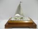 The Silver Sailboat Of The Most Wonderful Japan.  A Work Of Takehiko. Asia photo 1