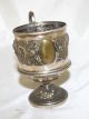 German Antique Wmf Tea Glass Holder Silver Plated Germany Circa 1920s Cups & Goblets photo 2