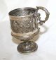 German Antique Wmf Tea Glass Holder Silver Plated Germany Circa 1920s Cups & Goblets photo 4