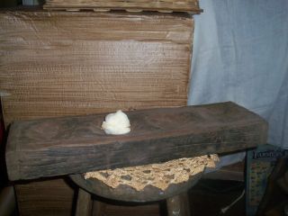 Old Wood Bread Dough Raising Board - Holds 4 Balls Of Dough - - Barn Pick photo