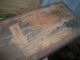 Old Wood Bread Dough Raising Board - Holds 4 Balls Of Dough - - Barn Pick Primitives photo 8