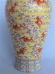 Antique 19thc Chinese Export Famille Rose Porcelain Vase/bats Qianlong Vases photo 6