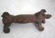 Antique 1900 ' S Cast Iron Dachshund Boot Scraper  See Photos Primitives photo 4