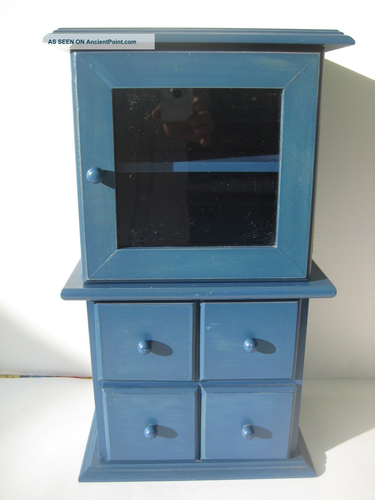 Cupboard With Shelves And Drawer Wall Or Tabletop Primitives photo