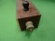 Resistor Mounted In Wooden Box Vintage Physics Electronics Lab Apparatus Other photo 2