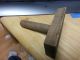 Antique Butter Mold Primitive Country Rectangular Buttermold,  Wood - Complete Primitives photo 2