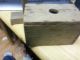Antique Butter Mold Primitive Country Rectangular Buttermold,  Wood - Complete Primitives photo 6