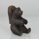 Rare Antique Black Forest Brienz Carved Wooden Bear With Pin Cushion 1880 Carved Figures photo 2