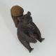 Rare Antique Black Forest Brienz Carved Wooden Bear With Pin Cushion 1880 Carved Figures photo 3