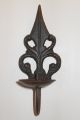 Old Cast Iron Hanging Candle Holder,  Tapers Or Round Candles. . . Chandeliers, Fixtures, Sconces photo 1
