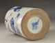  superb Chinese Old Handwork  collectibles Porcelain Painting Lovely Monkey Bru Brush Pots photo 4