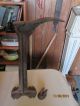 Vtg.  Cast Iron Cobbler ' S Shoe Maker & Repair Stand With 2 Molds Industrial Molds photo 1