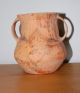 Chinese Neolithic Two Handled Pottery Urn Relic Bowls photo 1
