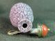 Chinese White Flower Pattern Purple Peking Glass Snuff Bottle Snuff Bottles photo 4