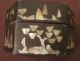 Antique Rare 1800s Lacquer Inlaid Mother Of Pearl Hexagon Trinket Vanity Old Box Boxes photo 3
