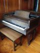 1920 ' S Steinway Model L Walnut Cased Grand Piano Keyboard photo 1