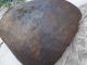 Antique Old Very Large Hand Carved Wood Bowl Trencher Rare Unique 19th Century Primitives photo 4