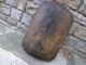 Antique Old Very Large Hand Carved Wood Bowl Trencher Rare Unique 19th Century Primitives photo 6