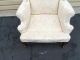 50203 Queen Anne Upholstered Fireside Wing Chair Post-1950 photo 7