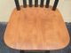 42745 Pair Quality Wood Barstool S Stool Chair S Post-1950 photo 2