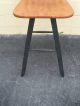 42745 Pair Quality Wood Barstool S Stool Chair S Post-1950 photo 4