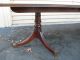 53098 Henredon Banded Dining Table W/ 2 Leafs 102 