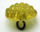 Antique Charmstring Button Lemon Color Berry Mold Swirl Back Buttons photo 1