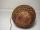 African Tribal Gourd Hand Carved Early Luba Tribe Wood Medicine Man Congo Rare Other photo 5