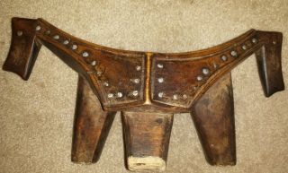 Vintage Dinka Horse Headrest photo