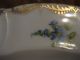 10 Saxe Charles Ahrenfeldt Dresden Soup Bowls Hand Painted Bouquets Gilt C1900 Bowls photo 11