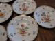 10 Saxe Charles Ahrenfeldt Dresden Soup Bowls Hand Painted Bouquets Gilt C1900 Bowls photo 2