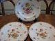 10 Saxe Charles Ahrenfeldt Dresden Soup Bowls Hand Painted Bouquets Gilt C1900 Bowls photo 3