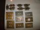 Of 7 Antique Push Button Electric Light Switches & 8 Brass Plates Switch Plates & Outlet Covers photo 6