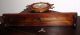 Antique Waterbury Brass Ships Wheel Jeweled Ships Clock W/ Footed Stand N/r Clocks photo 7