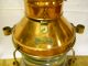 Vintage Decor.  Maritime Nautical Copper & Brass Ship ' S Anchor Oil Lamp Lantern Lamps & Lighting photo 2