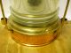 Vintage Decor.  Maritime Nautical Copper & Brass Ship ' S Anchor Oil Lamp Lantern Lamps & Lighting photo 4