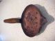 Antique Primitive Copper Pan With Pour Spout/wood Handle - All Hand Made - 