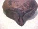 Antique Primitive Copper Pan With Pour Spout/wood Handle - All Hand Made - 