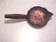 Antique Primitive Copper Pan With Pour Spout/wood Handle - All Hand Made - 