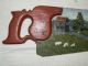 Antique 19th C.  Hand Painted Rustic Americana Folk Art Carpenters Hand Saw,  Rare Primitives photo 1