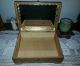 Vintage Wooden Ornate Hand Carved Cedar Dresser Top/ Cigar Box Dovetail,  Jewelry Boxes photo 3