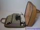 Vintage Working 1956 Smith Corona Portable Typewriter 3 Y Skyriter Sn 3y 84531 Typewriters photo 10